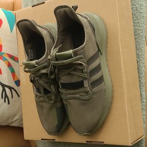 Used almost new Military Green Adidas Sneaker 9.5